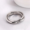 Stainless Steel Spinning Anxiety Ring