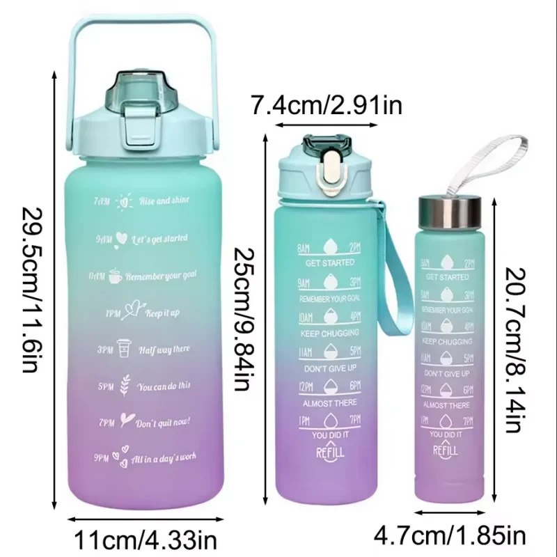 Motivational Sports Water Bottle