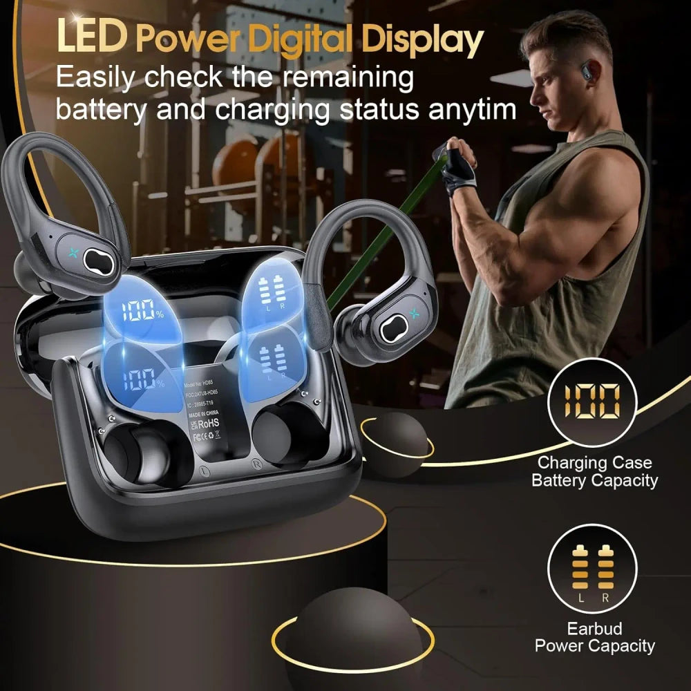 Secure Sport Wireless Earbuds
