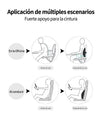 Contoured Memory Foam Lumbar Cushion