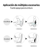 Contoured Memory Foam Lumbar Cushion