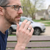 Stainless Steel Spinning Anxiety Ring