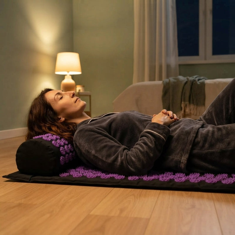 Acupressure Mat And Pillow Set
