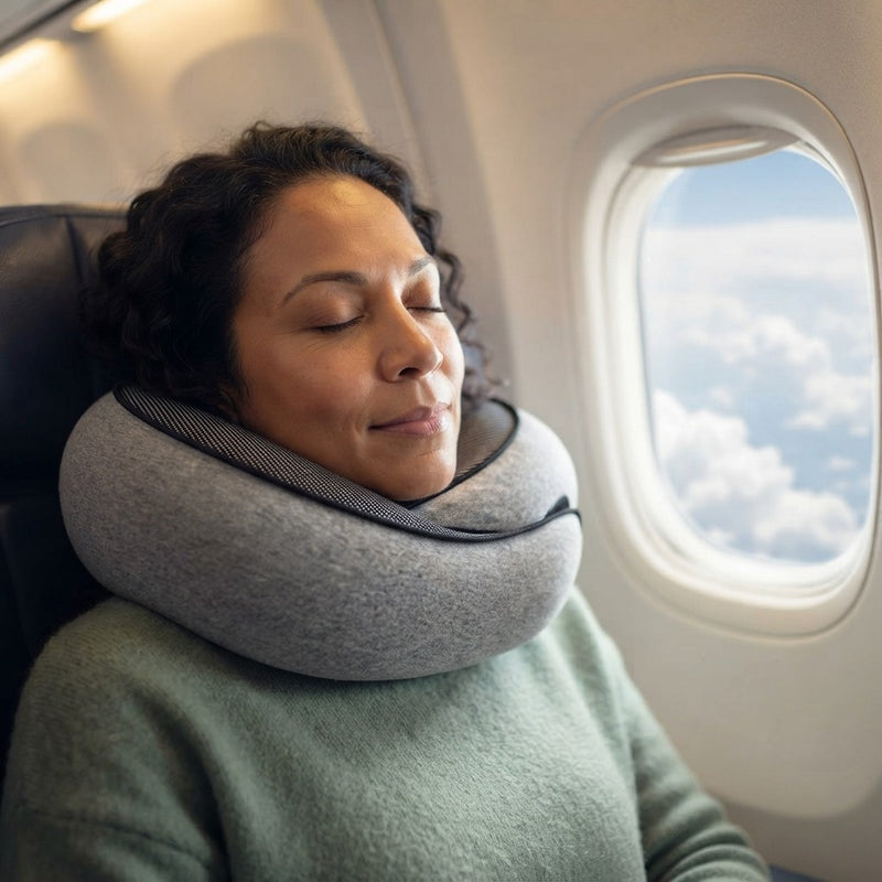 U-Shaped Memory Foam Travel Pillow