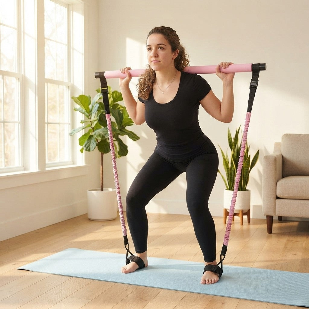 Portable Pilates Bar Kit