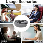 U-Shaped Memory Foam Travel Pillow